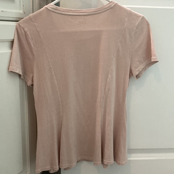 Light Pink Gap Vintage Wash Tee Shirt Top - Picture 8 of 14